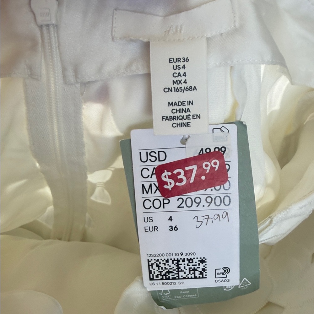 H&M Elegant White Lace Skirt - Picture 13 of 16